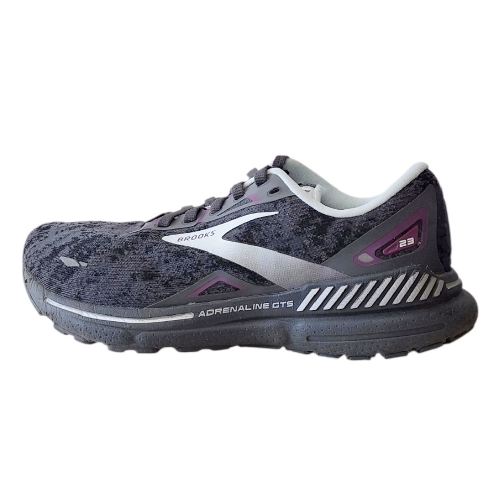 Brooks Adrenaline GTS 23 Running Shoe Sneakers Black Light Blue 7